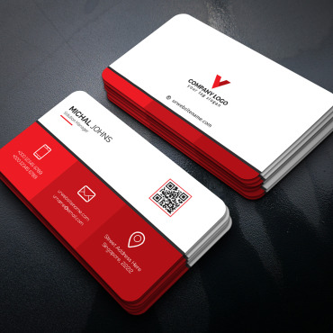 Card Template Corporate Identity 111627