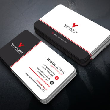 Card Template Corporate Identity 111632