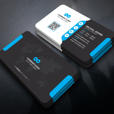 Card Template Corporate Identity 111635