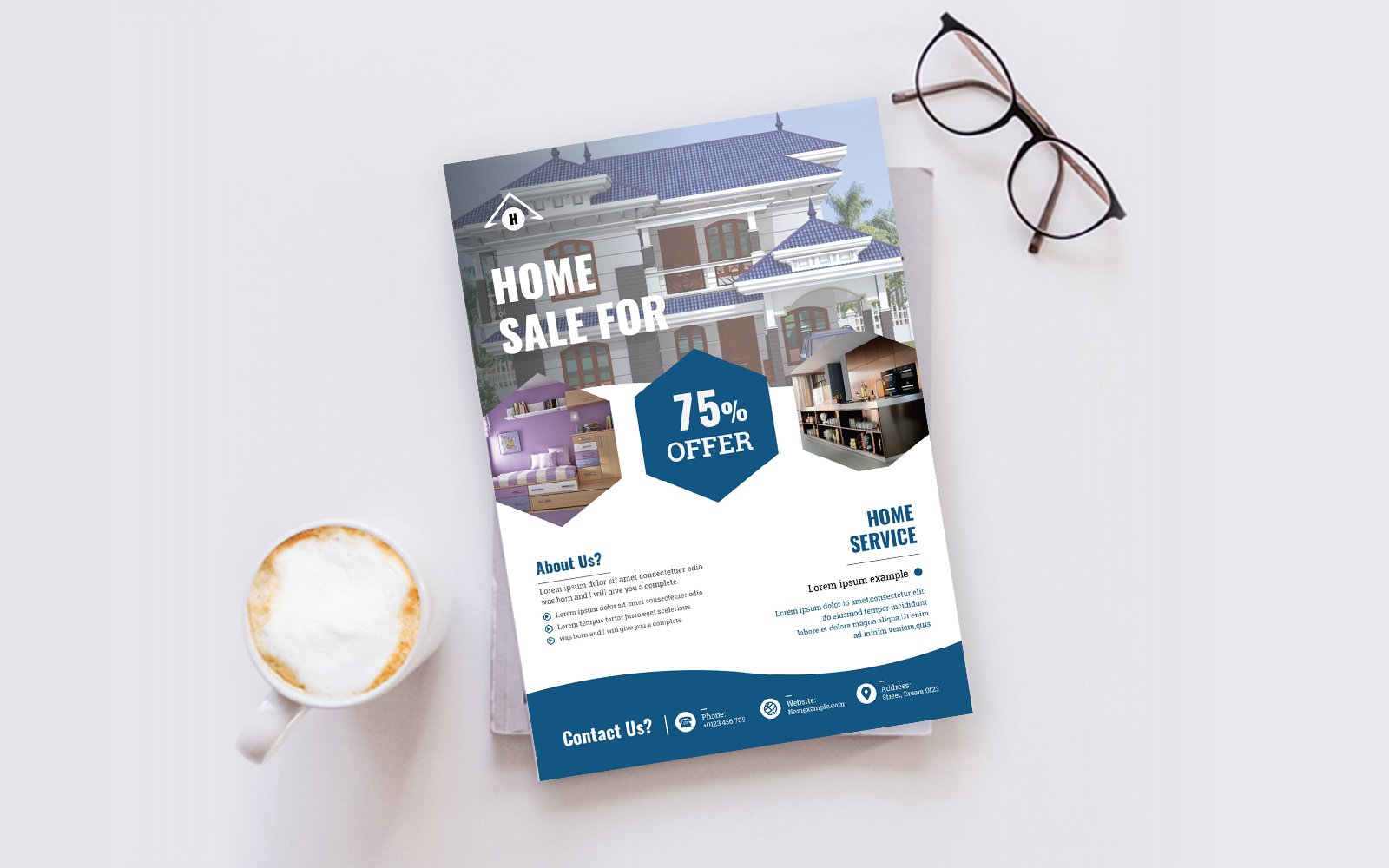 Real Estate Flyer - Corporate Identity Template