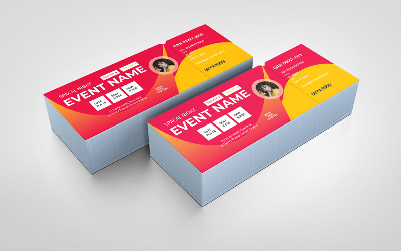 Event Ticket Vol_ 36 - Corporate Identity Template