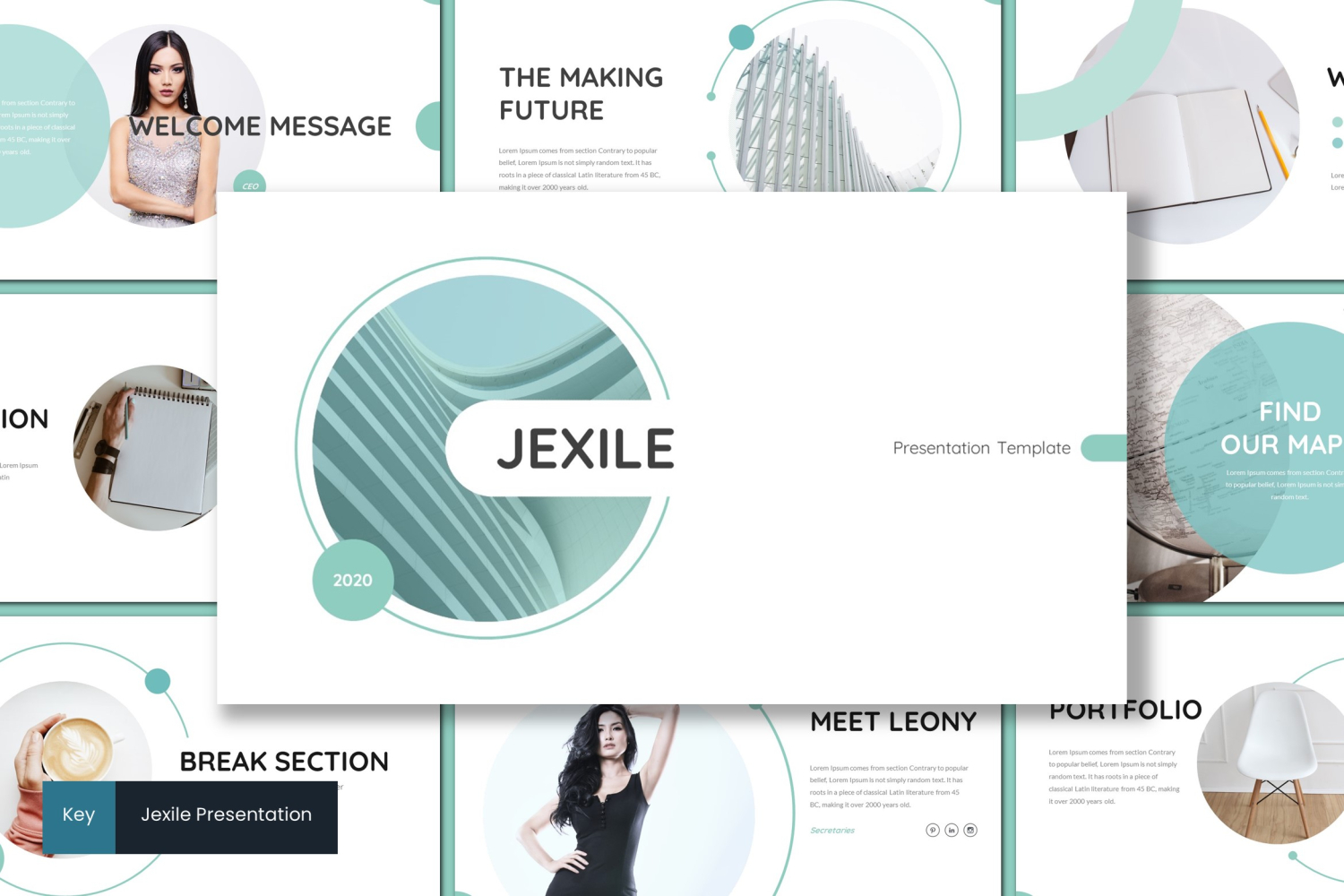 Jexile - Keynote template