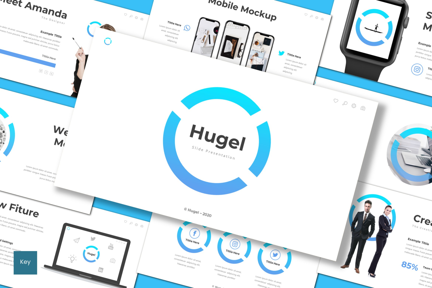 Hugel - Keynote template