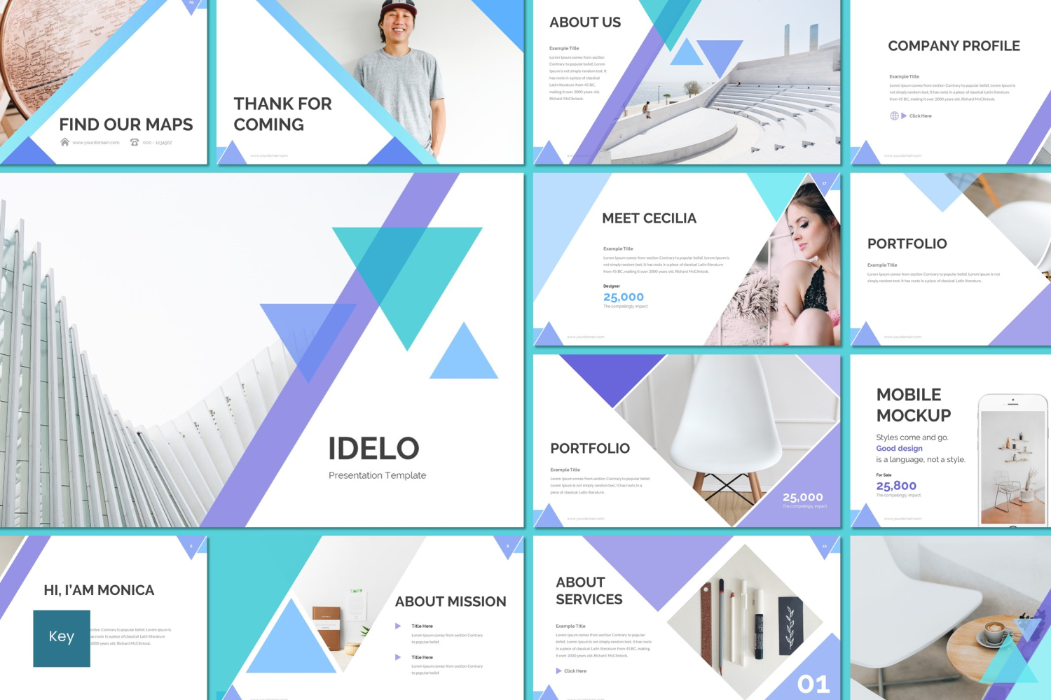 Idelo - Keynote template