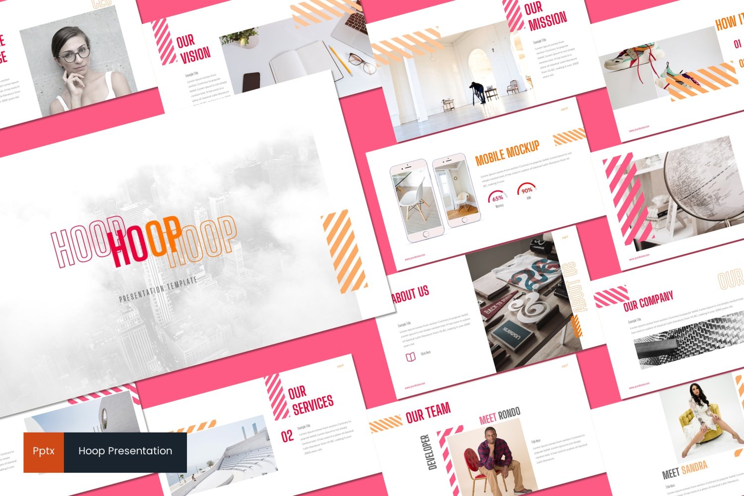 Hoop PowerPoint template