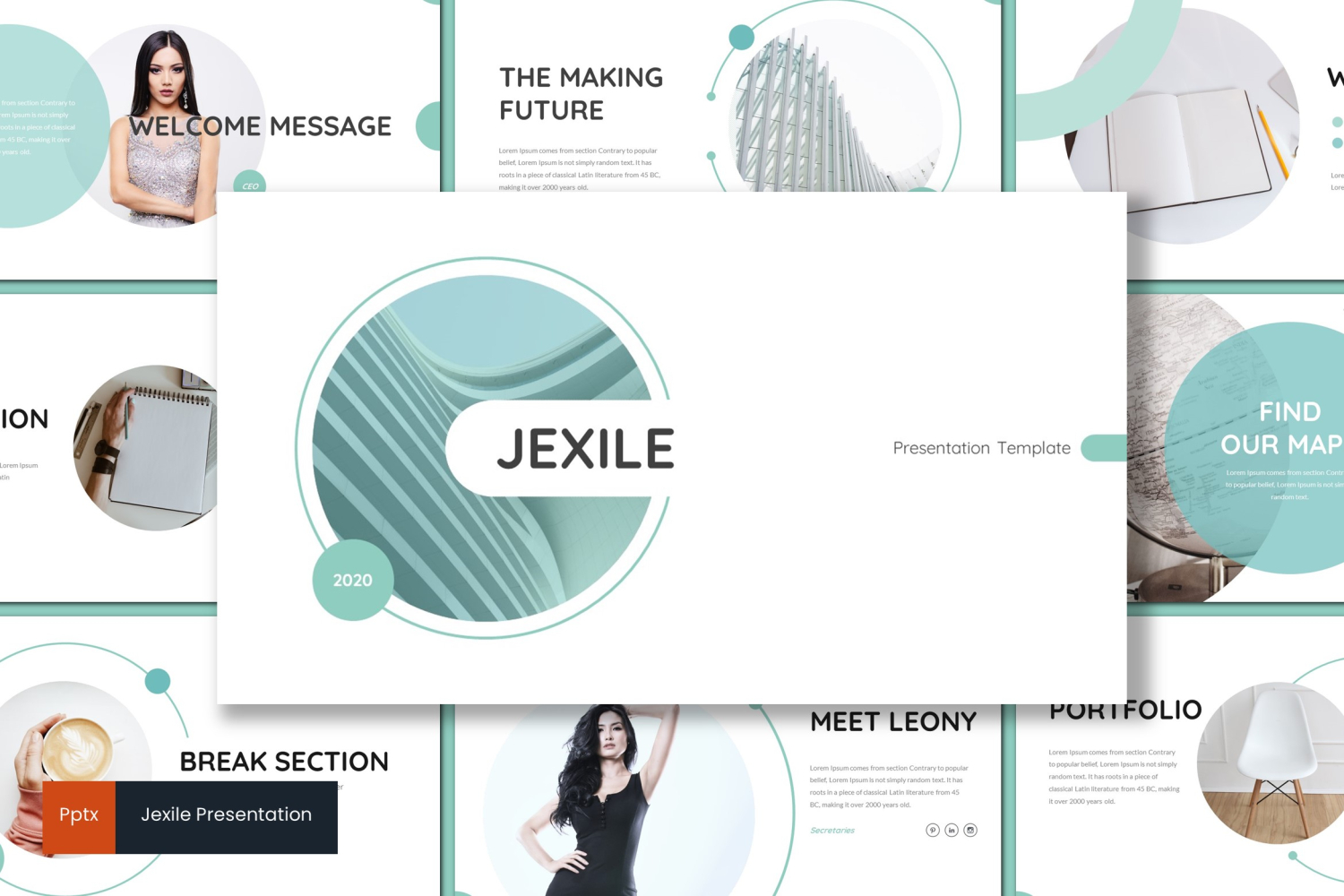 Jexile PowerPoint template