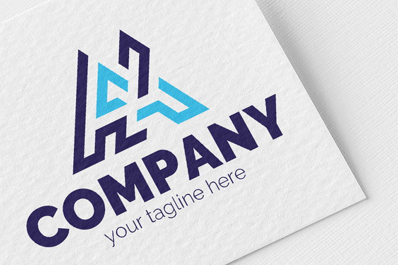 Interlacing of Letters Logo Template
