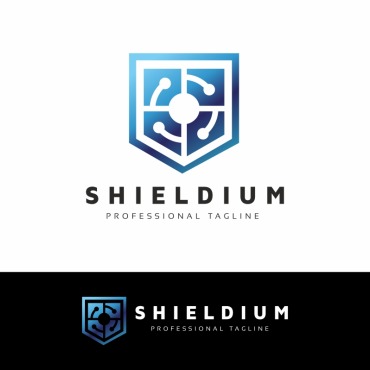 Securitydata Shielddefenderdigitalencryptedguarditkeylocknetwork Logo Templates 111972