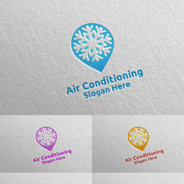 Air Conditioning Logo Templates 112084