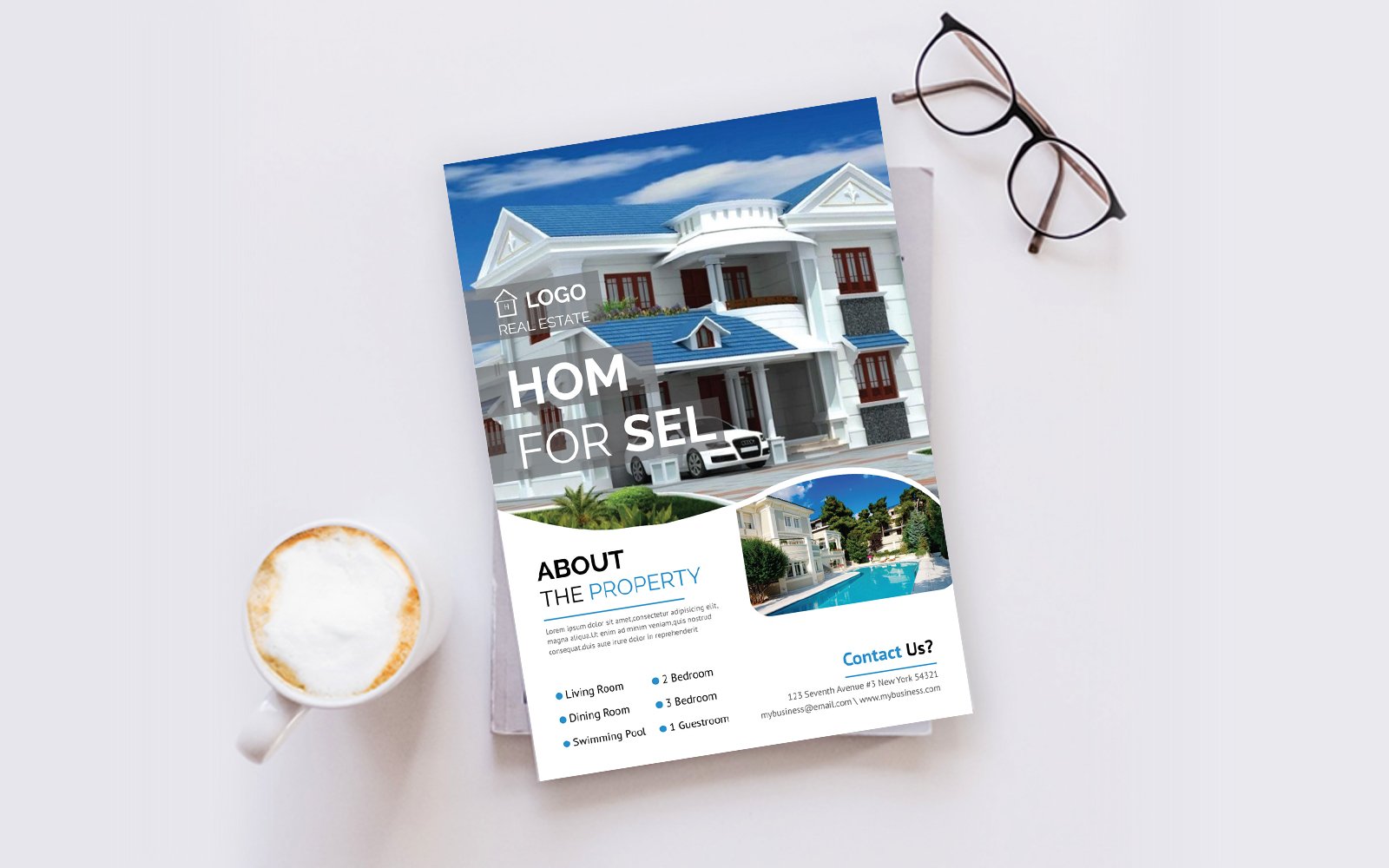 Real Estate Flyer - Corporate Identity Template