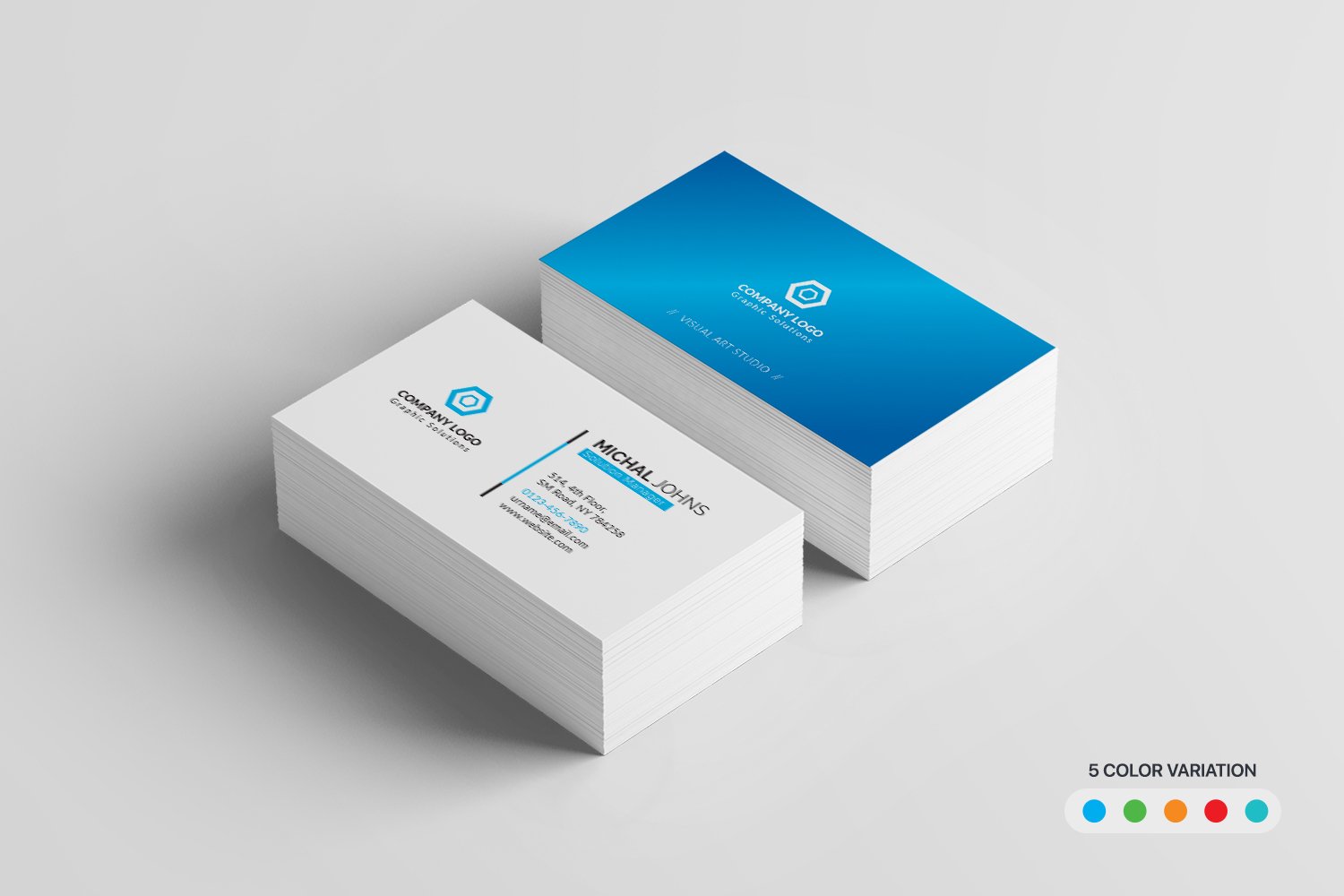 Business Cards - Corporate Identity Template