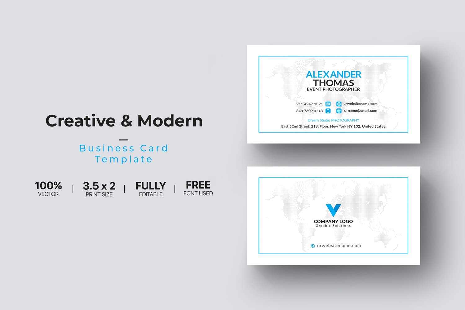 Business Card - Corporate Identity Template