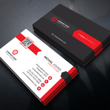 Card Template Corporate Identity 112144