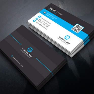 Card Template Corporate Identity 112145