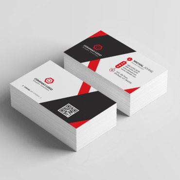 Card Template Corporate Identity 112150