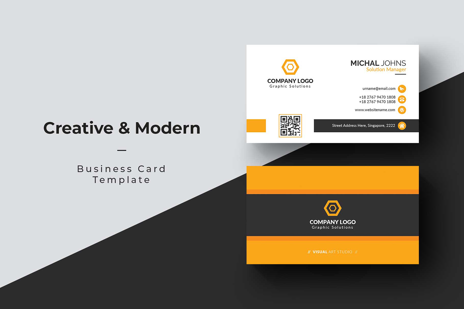 Business Cards - Corporate Identity Template