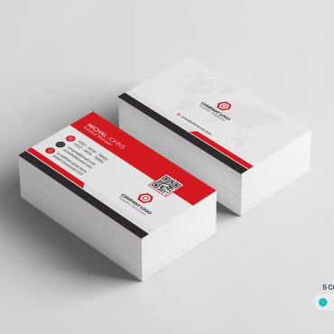 Card Template Corporate Identity 112152