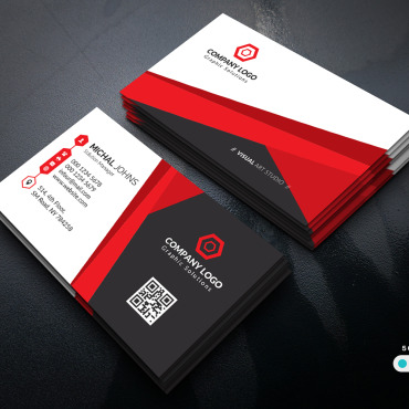 Card Template Corporate Identity 112153