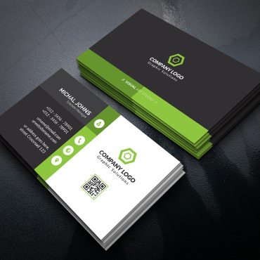 Card Template Corporate Identity 112155