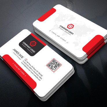 Card Template Corporate Identity 112156