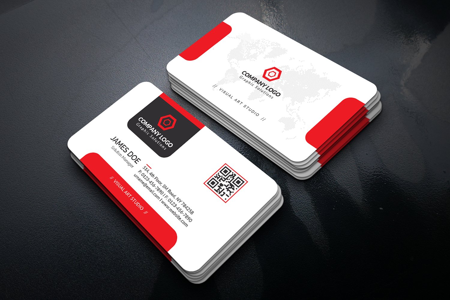 Business Cards - Corporate Identity Template