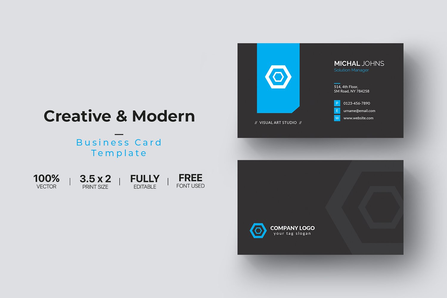 Creative Business Card - Corporate Identity Template