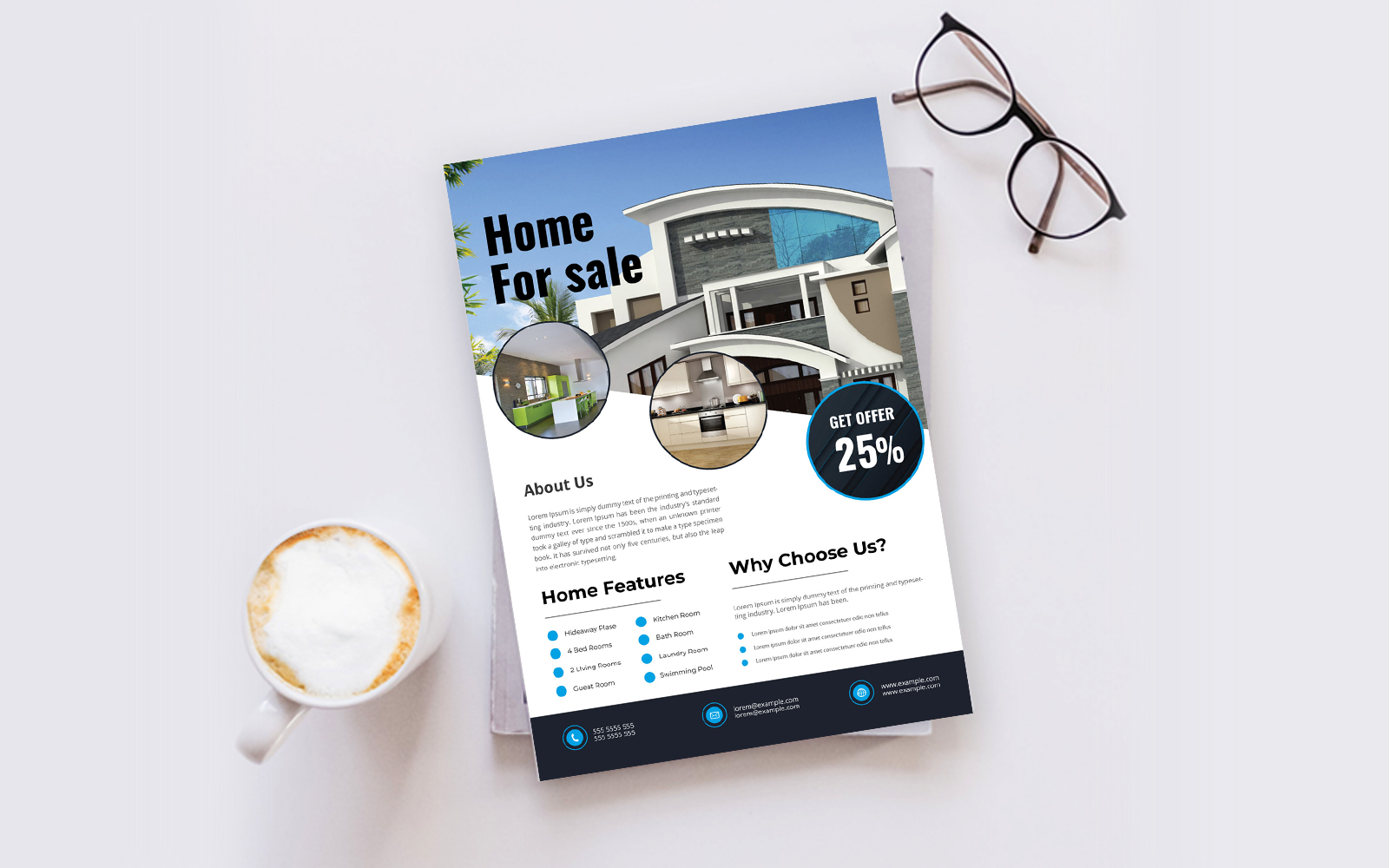 Real Estate Flyer - Corporate Identity Template