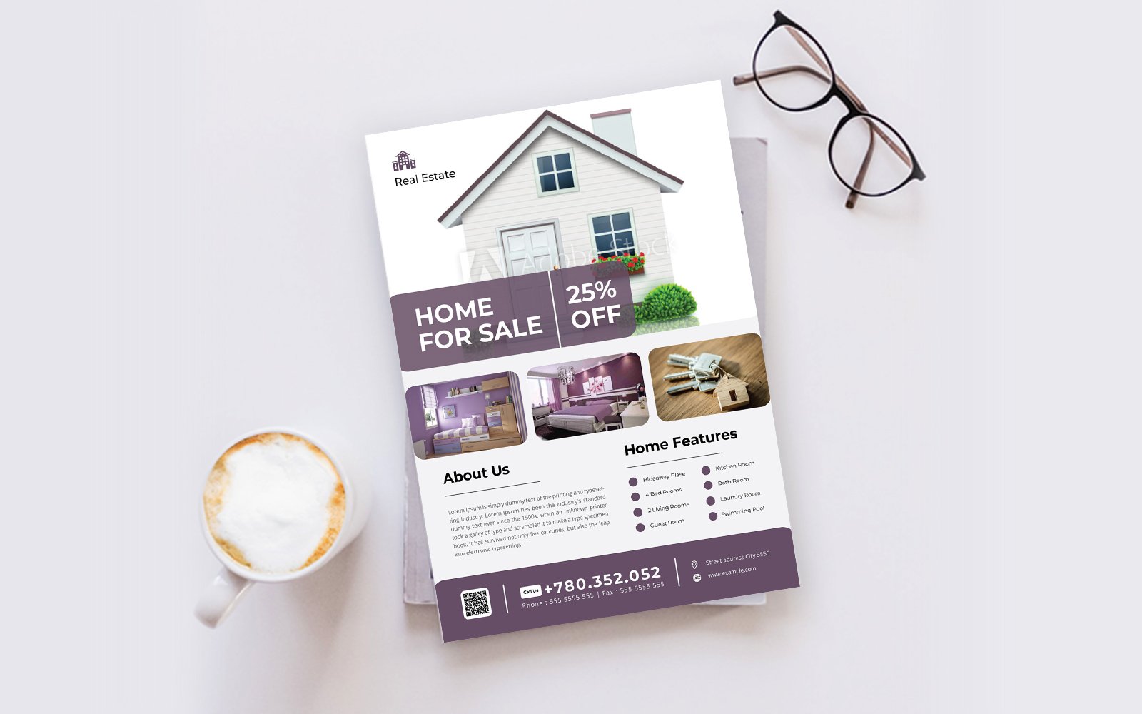 Real Estate Flyer - Corporate Identity Template