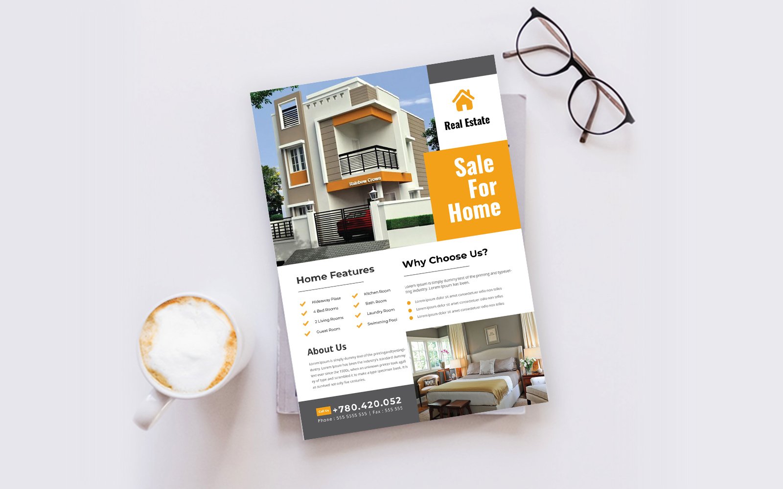 Real Estate Flyer - Corporate Identity Template