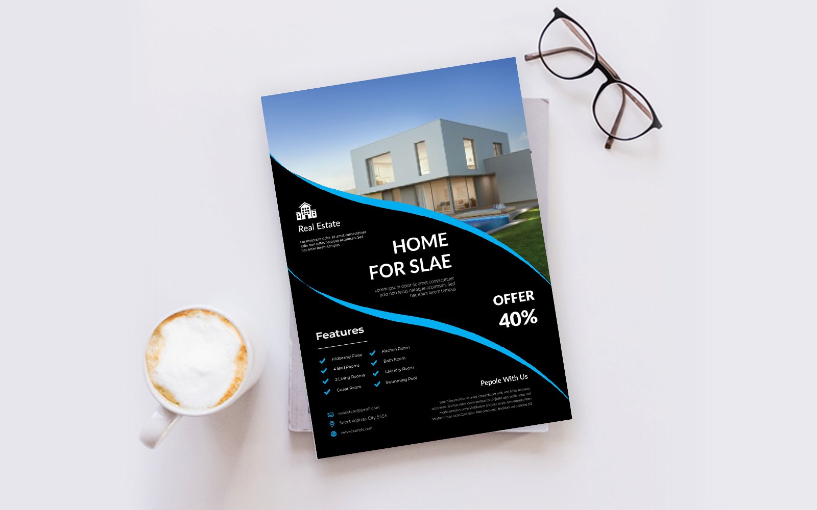 Real Estate Flyer - Corporate Identity Template