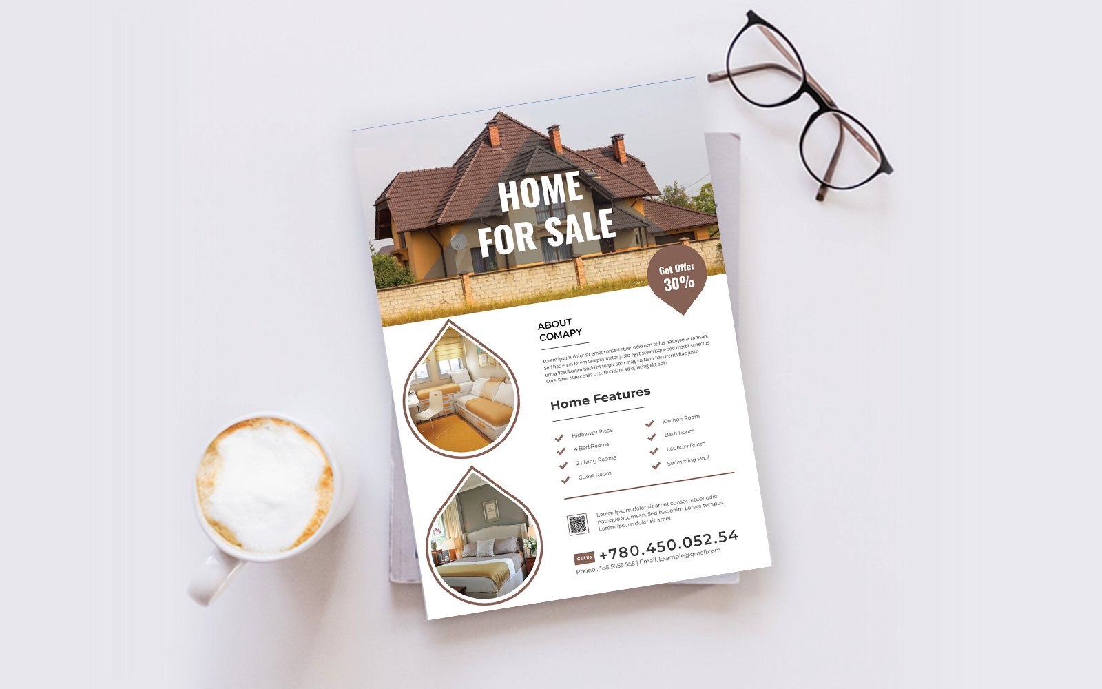 Real Estate Flyer - Corporate Identity Template