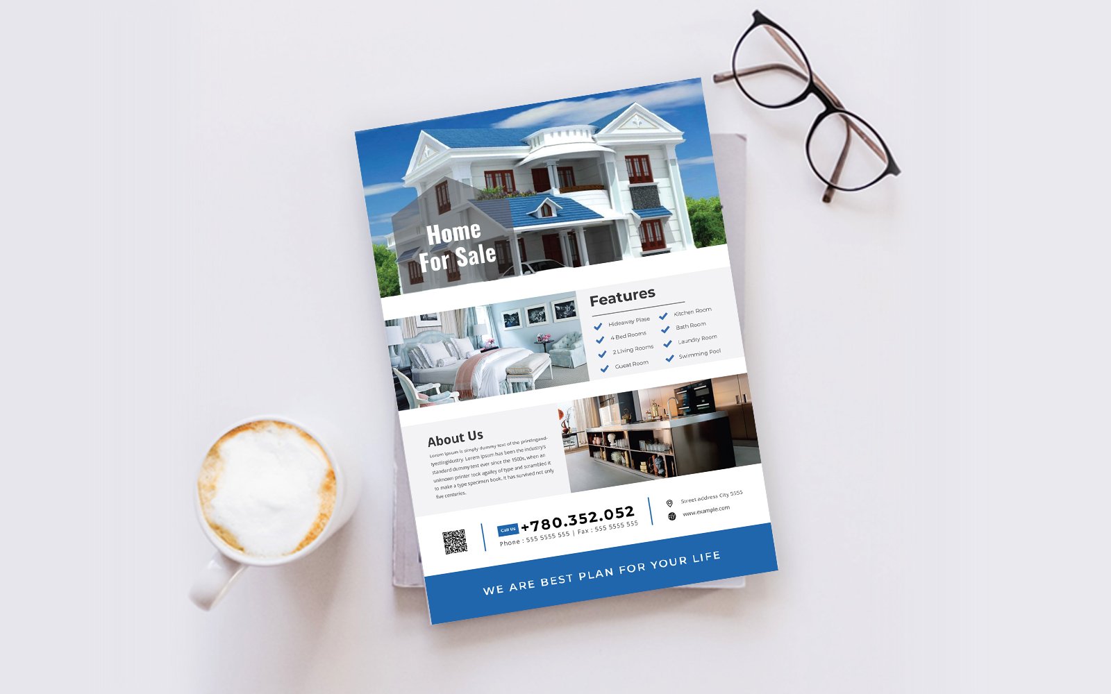 Real Estate Flyer - Corporate Identity Template