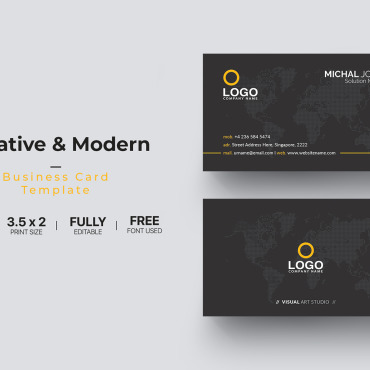 Template Abstract Corporate Identity 112192