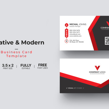 Template Abstract Corporate Identity 112194