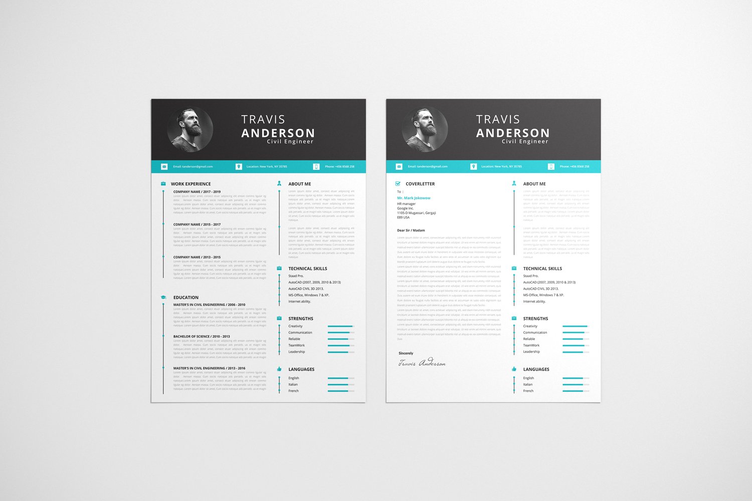 CV Resume Resume Template