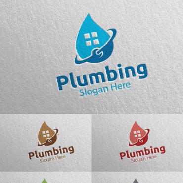 Plumbing Plumber Logo Templates 112227