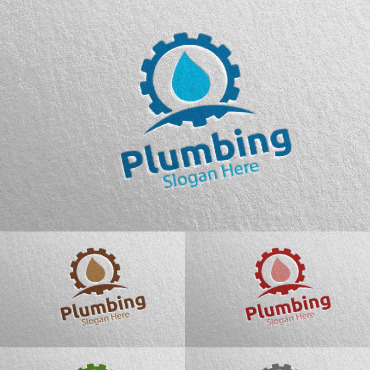 Plumbing Plumber Logo Templates 112229