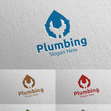 Plumbing Plumber Logo Templates 112231