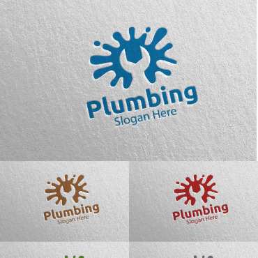 Plumbing Plumber Logo Templates 112240