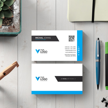 Card Visit Corporate Identity 112258