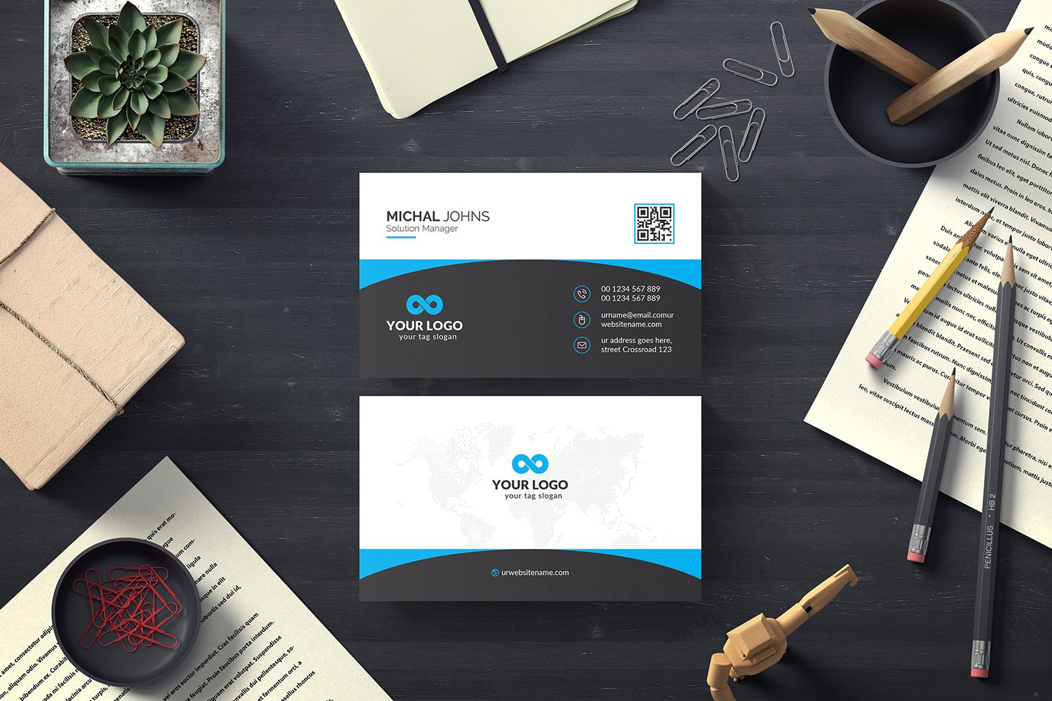 Business Cards - Corporate Identity Template