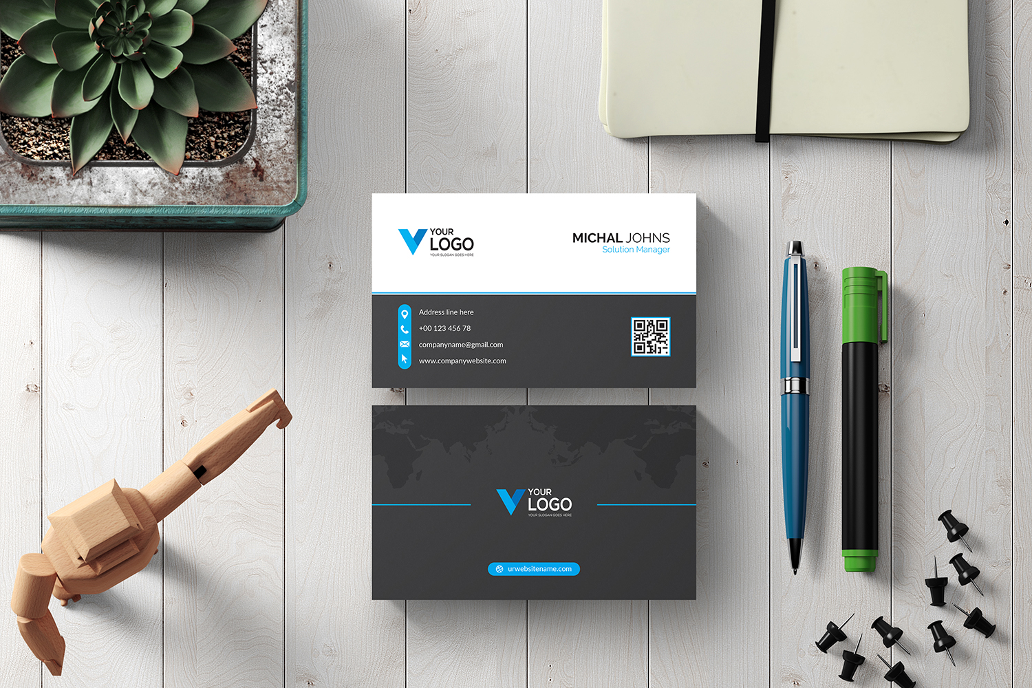 Business Cards - Corporate Identity Template