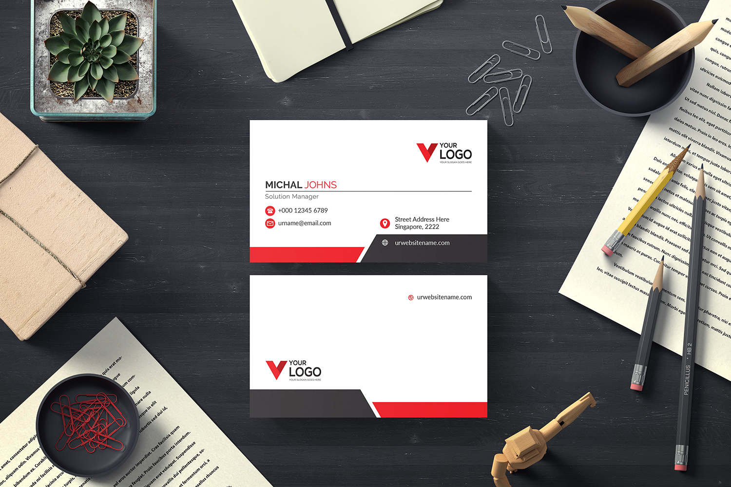 Business Cards - Corporate Identity Template