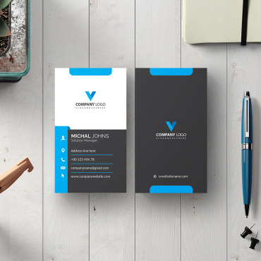 Card Visit Corporate Identity 112266