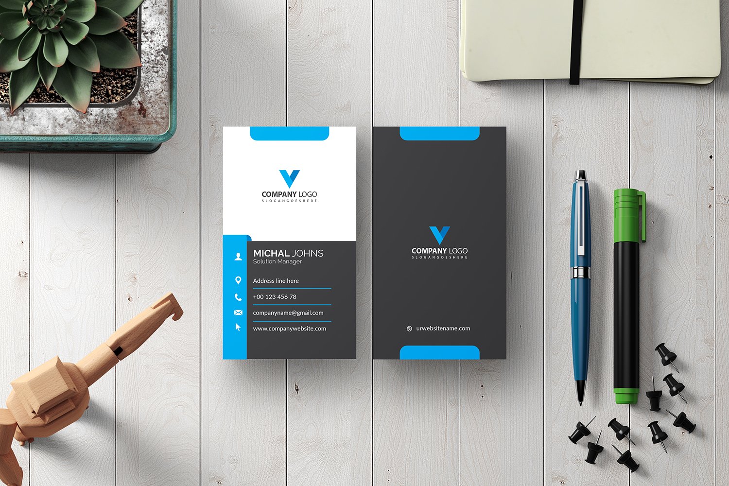 Business Cards - Corporate Identity Template