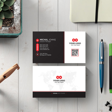 Card Visit Corporate Identity 112277