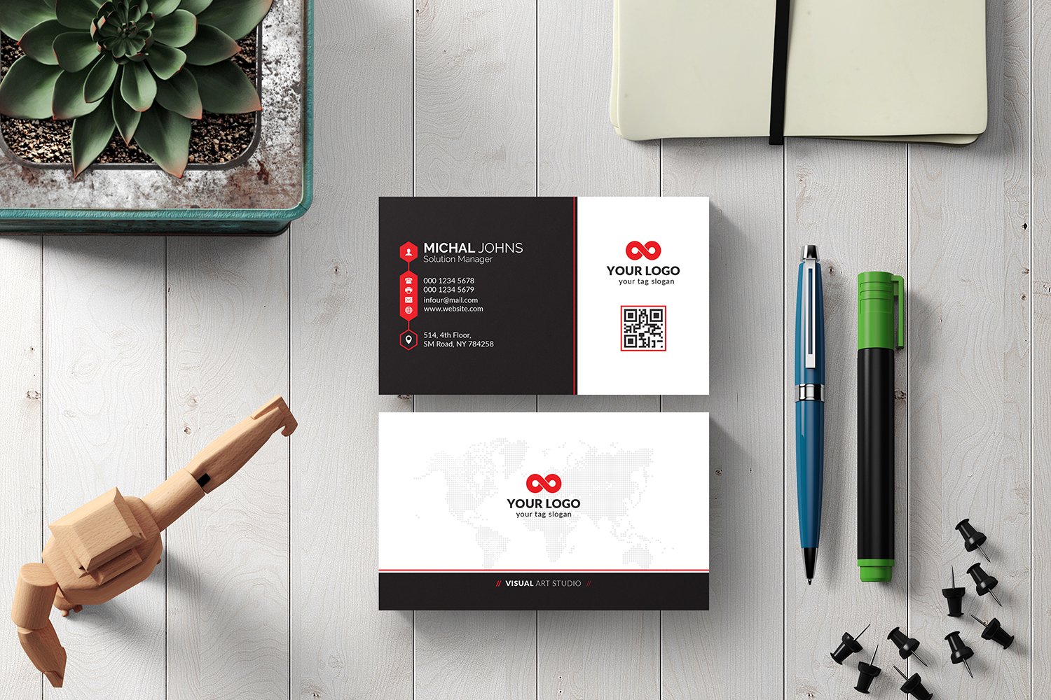 Business Cards - Corporate Identity Template