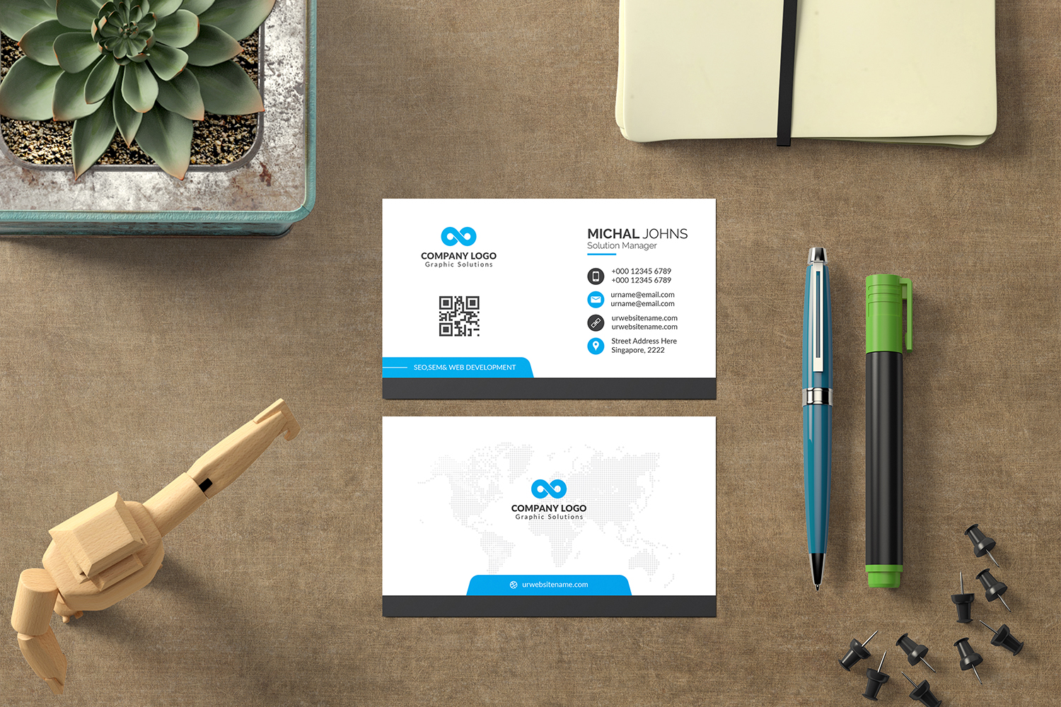 Creative Business Cards - Corporate Identity Template