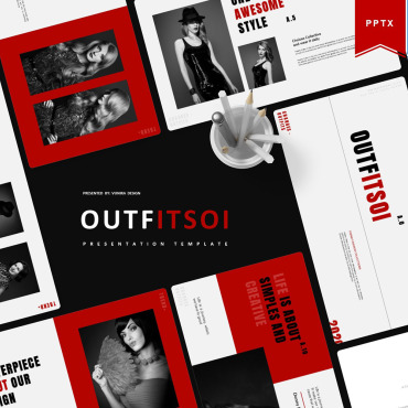Outfit Style PowerPoint Templates 112310