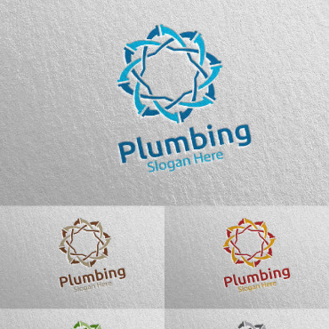 Plumbing Plumber Logo Templates 112369